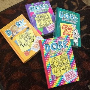Dork Diaries book set of 4